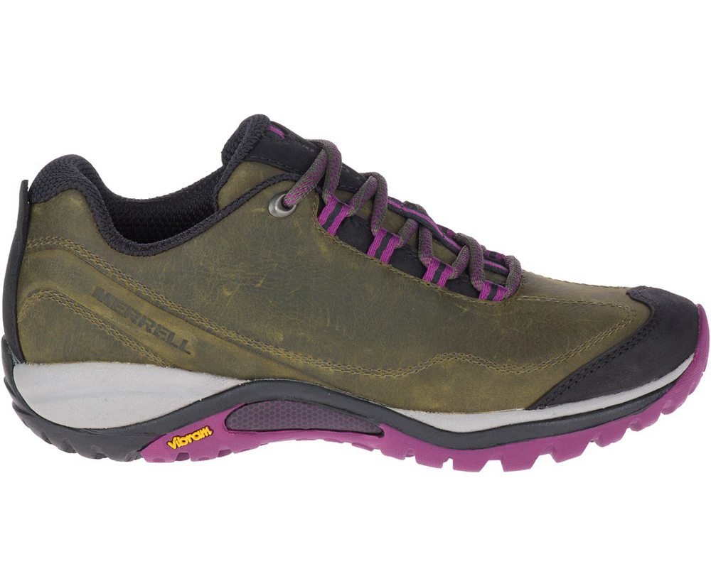 Merrell Hiking Shoes Olive - Siren Traveller 3 - Womens 74DXLAZTR